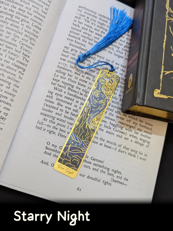 art metal bookmarks