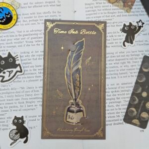 ink metal bookmark
