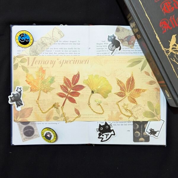 memory specimen series collection metal bookmarks