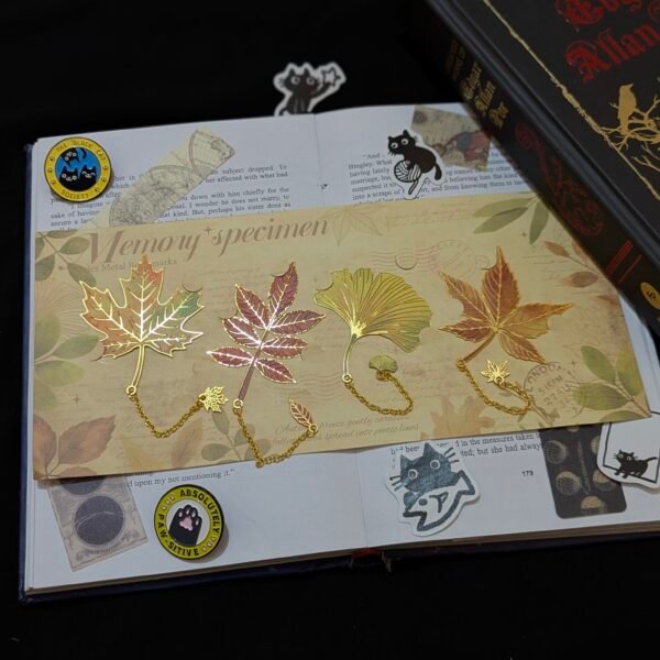 memory specimen series collection metal bookmarks