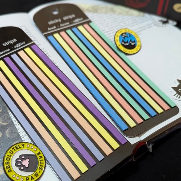 sticky highlighter strips